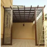 0296 ظل واعمار للمقاولات العامة | برجولات في جدة | تصميم وتركيب برجولات حدائق وأسقف